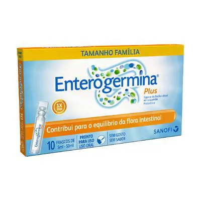Probiótico Enterogermina Plus 4CFU 5ml 10 Frascos